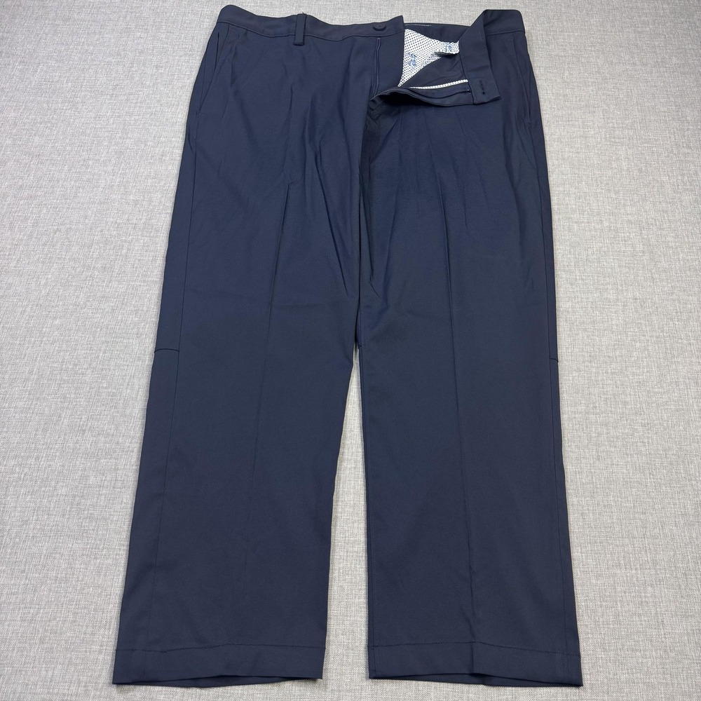 Tommy Bahama On Par Performance Golf Pants Mens 38x27 Blue Dress Stretch